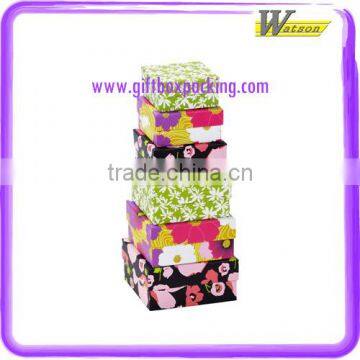 holiday nesting boxes Floral Nested Boxes