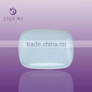 factory price octagon white cabochon bulk wholesale tumbled stones