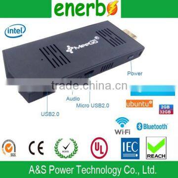 Meegopad T02 Intel Atom Dual Nic Windows8 & linux Mini PC With Intel Graphic Cards Computer Stick HDMI supplied form China