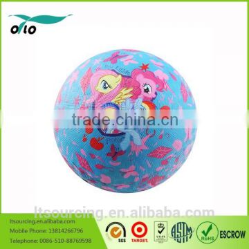 OTLOR 8.5" kids rubber playground balls