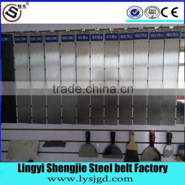 Cold rolled steel strip for putty knife