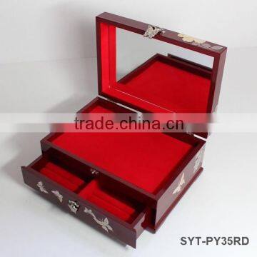Luxury Classical Small Wooden Jewelry Boxes Wholesale photo-2