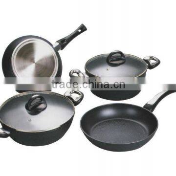 6PCS Forged Aluminum Nonstick Cookware Set C1140