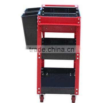 Best-selling Foldable 4 Layer Tool Trolley Multifunction Plastic Tool Trolley Cart Supplier's Choice photo-5