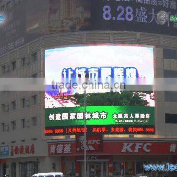 CCY full color acrylic curved led display