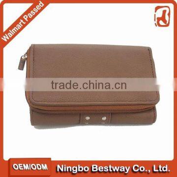 Fashion Leather Teen Wallets/Faux Leather Travel Wallet /Cheap Wallets for Girls photo-4