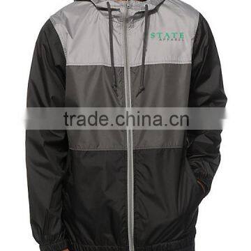 Good Quality Waterproof Windbreaker Jacket,fashionable Designed Waterproof Polyester Windbreaker Jacket photo-4