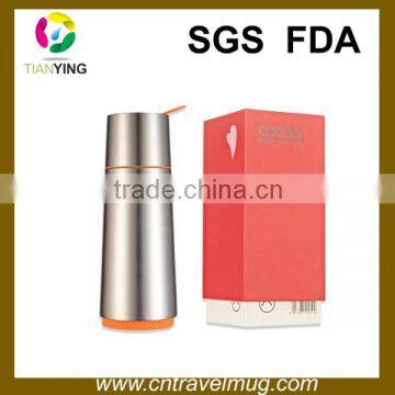 370ml double wall 304 stainless steel food grade New product patented design vacuum flask