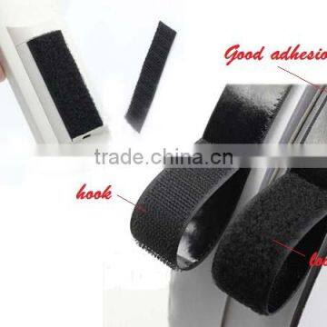 Professional industrial self adhesive hook and loop back with glue