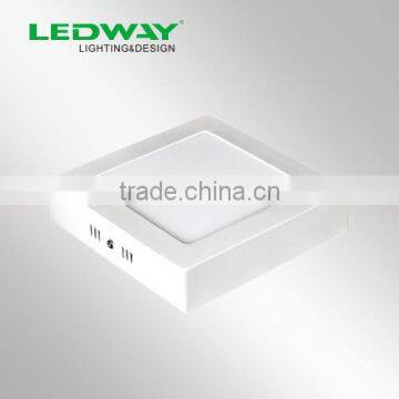 12W Square Surfaced Mounted Panel Light 12W Square Slim Panel Light