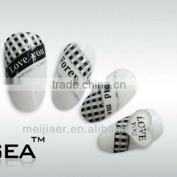 2013New Nail wrap,New water transfer nail sticker,nail art sticker