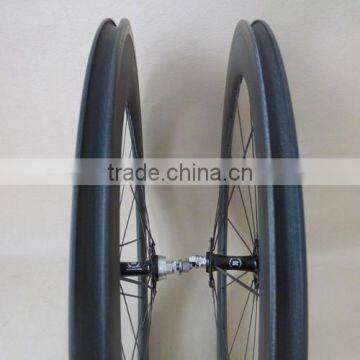 14.04242 fixed gear SAT special assembled technology Combo carbon wheelset front 60mm and 88mm rear