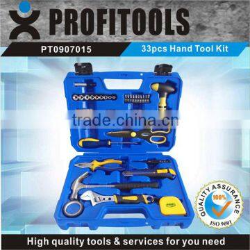 33pcs Hand Tool Set for Household and Tradesman