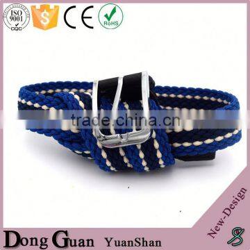 2016 Hot Sale 100% Cotton Belt for Laundry Alloy Buckles Canvas Belts Fabric Web