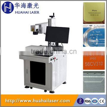 New Product good effect Air cooling 3w 5w 7w UV Laser marking machine for plastic