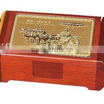 wooden name card case,gifts