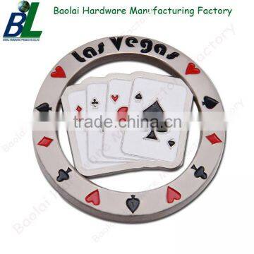 Round cut-out enamel custom finisher medals