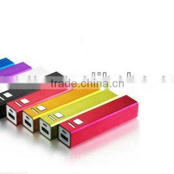 2600mAh portable Power Bank for mobile phone/iPhone/iPad