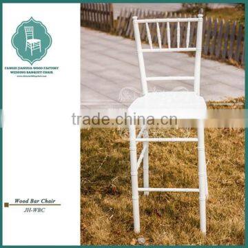 Tiffany wood bar chair high wood chair