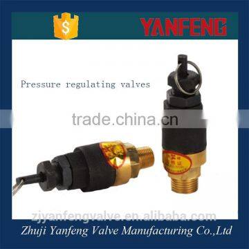 Brass connected pressure regulating valve for air compressor