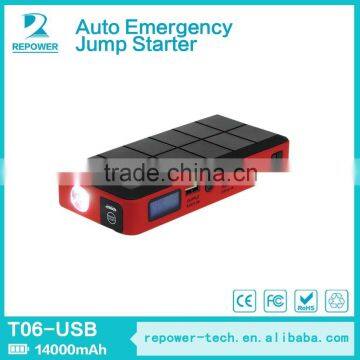 Most popular portable emergency car battery jump starter power bank