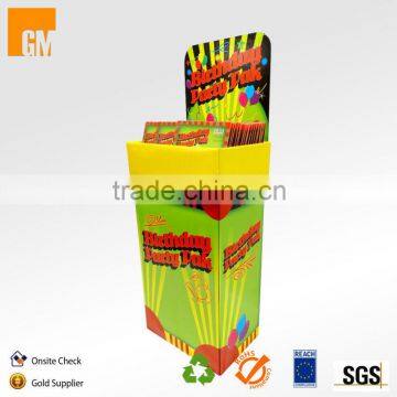 Cardboard Counter Display Stands for Greeting Cards