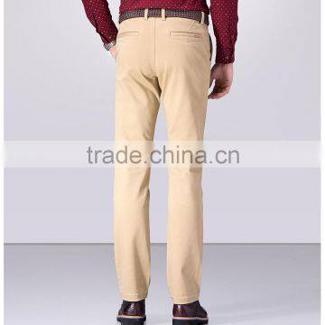 Men's Straight Trousers Business Pants Warm Woolen Pants for Business Man photo-3