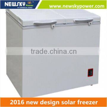 ER277RF DC solar freezer 12v 24v solar refrigerator fridge freezer