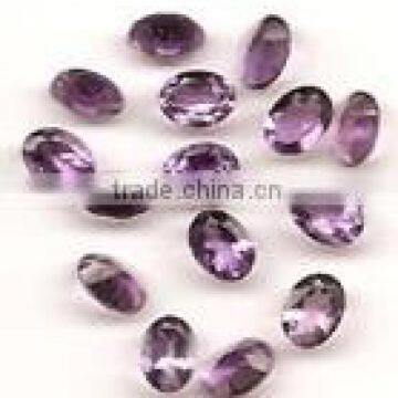 Amethyst Brazil Oval Cut Gem Stone