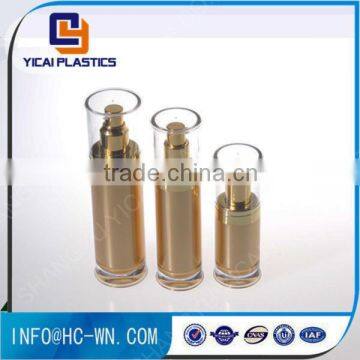 Round Acrylic Cosmetic Plastic Bottle Retail 50ml Cosmetic Lotion Bottle photo-3