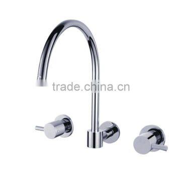 stainless steel wall sink kitchen faucet