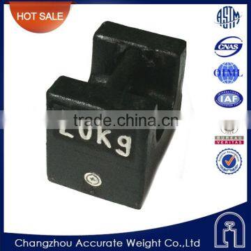 M1 20kg cast iron weights, folklift counter weights, crane test weight