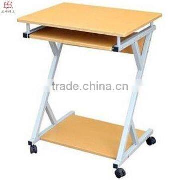 Floor Stand Caster Wheel Multiple Colors Cheap Wooden Laptop Desk photo-3