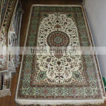 Iranian handmade silk rugs