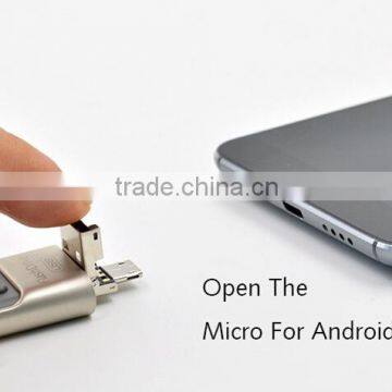 Best Price Flash Drive for Iphone/ipad/ipod 16GB/32GB/64GB/128GB OTG I-Flash Drive photo-2