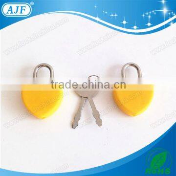 AJF Personalized Hot-selling Plastic Folder Lock Small Diary Heart Lock photo-5