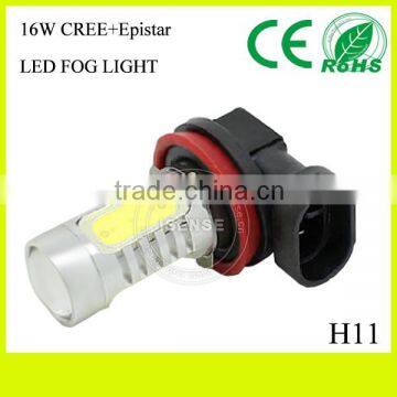 MOTORCYCLE FOG LIGHTS LED H11 16W Epistar+CREEs LED Replace photo-1