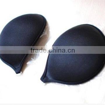 Black Piped Invisible Bra Girls Sexy Breathable Nipple Bra Wireless Sponge Bra photo-4