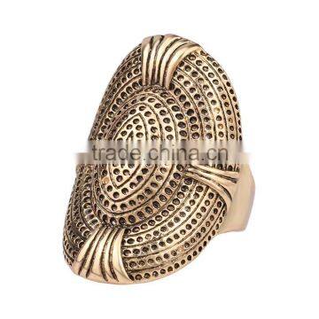 Ally Express Cheap Wholesale Zinc Alloy Latest Fancy Gold Ring Designs for Women photo-2
