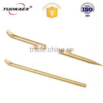 Non sparking bar pinch aluminum bronze alloy pinch bar safety tools