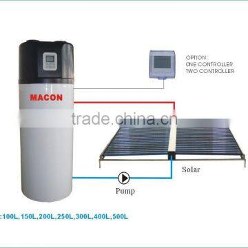 MACON DC inverter double duct 4.5Kw 200L Air Source All In One Heat Pump R410a CE certificate