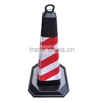 75cm rubber road traffic cone