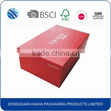 Hot selling custom paper printedf shoe box wholesale