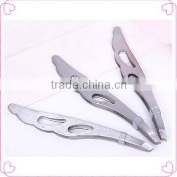 Factory price extension eyelash tweezers/tools produce