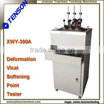 Nylon Vicat Softening Point Tester Thermal Deformation Tester 300 Centigrade XWY-300A