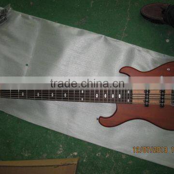 neck-through 5 string bass guitar electric custom design OME design