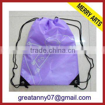 Wholesale 2014 dancing shoe bag with drawstring bag for water bottle drawstring bag for water bottle