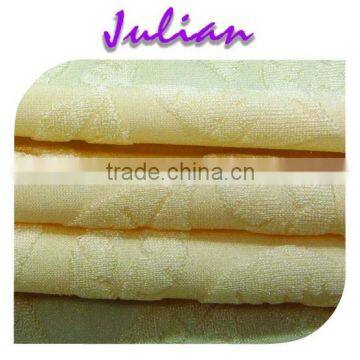 leaf pattern jacquard 230g nylon elastic fabric