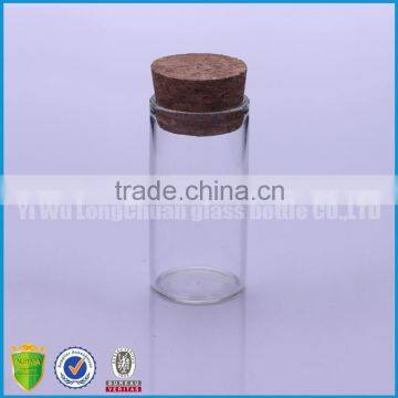 Hot Sell Empty Clea Cork Stopper Glass Wishing Message Bottles For Party photo-4