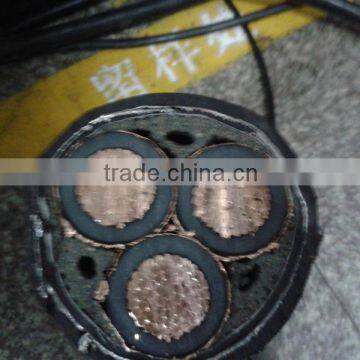 Medium voltage XLPE insulated 3 core power cable